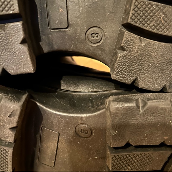 Aqua chunky zip top boots - Picture 9 of 9